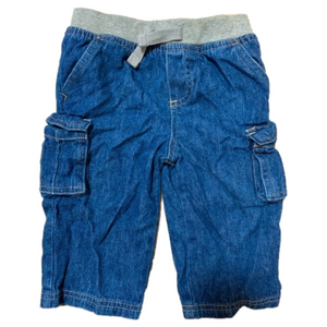 Garanimals Blue Gray Cargo Jeans Size 12mos